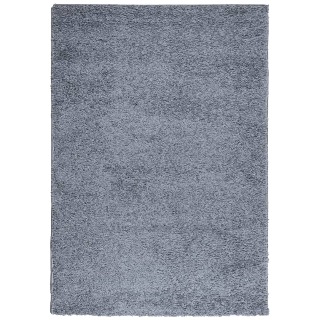 Vloerkleed PAMPLONA shaggy hoogpolig modern 160x230 cm blauw Vloerkleden | Creëer jouw Trendy Thuis | Gratis bezorgd & Retour | Trendy.nl