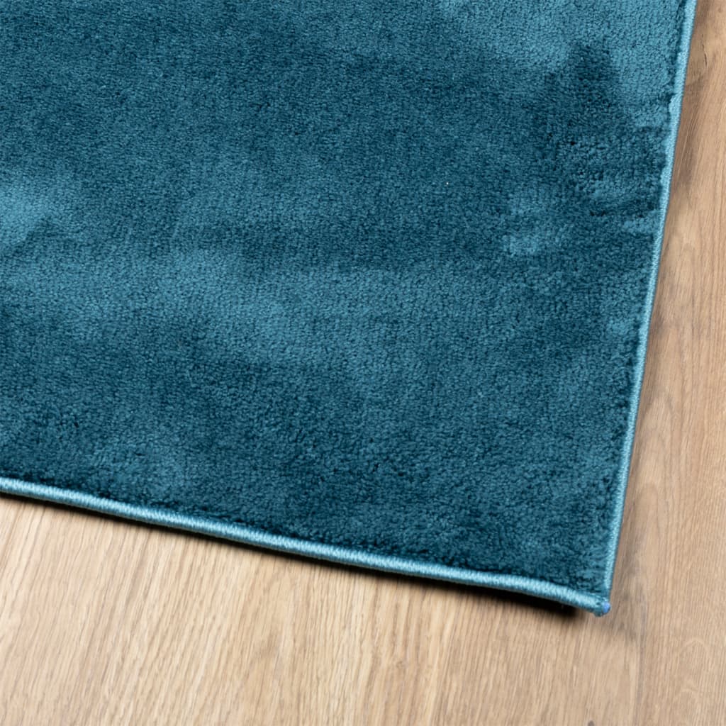 Vloerkleed OVIEDO laagpolig 80x150 cm turquoise Vloerkleden | Creëer jouw Trendy Thuis | Gratis bezorgd & Retour | Trendy.nl