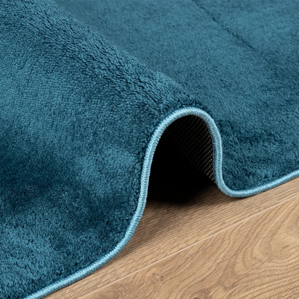 Vloerkleed OVIEDO laagpolig 80x150 cm turquoise Vloerkleden | Creëer jouw Trendy Thuis | Gratis bezorgd & Retour | Trendy.nl