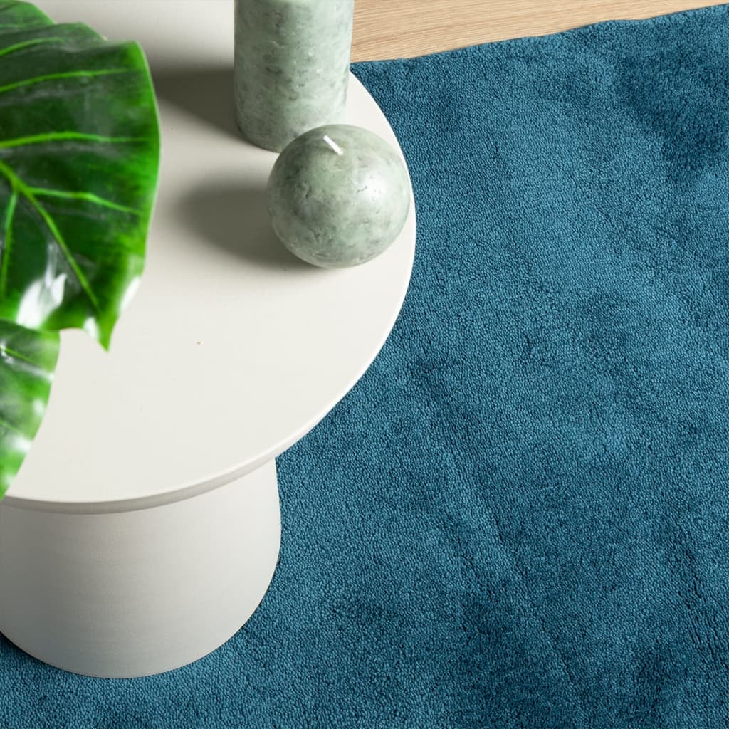 Vloerkleed OVIEDO laagpolig 80x150 cm turquoise Vloerkleden | Creëer jouw Trendy Thuis | Gratis bezorgd & Retour | Trendy.nl