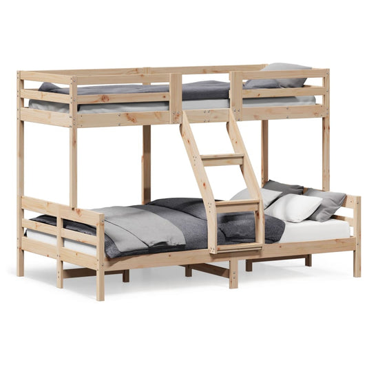 Stapelbed massief grenenhout 80x200/120x200 cm Bedden & bedframes | Creëer jouw Trendy Thuis | Gratis bezorgd & Retour | Trendy.nl