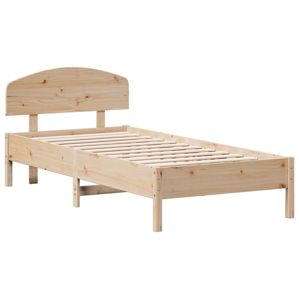 Bedframe zonder matras massief grenenhout 100x200 cm Bedden & bedframes | Creëer jouw Trendy Thuis | Gratis bezorgd & Retour | Trendy.nl