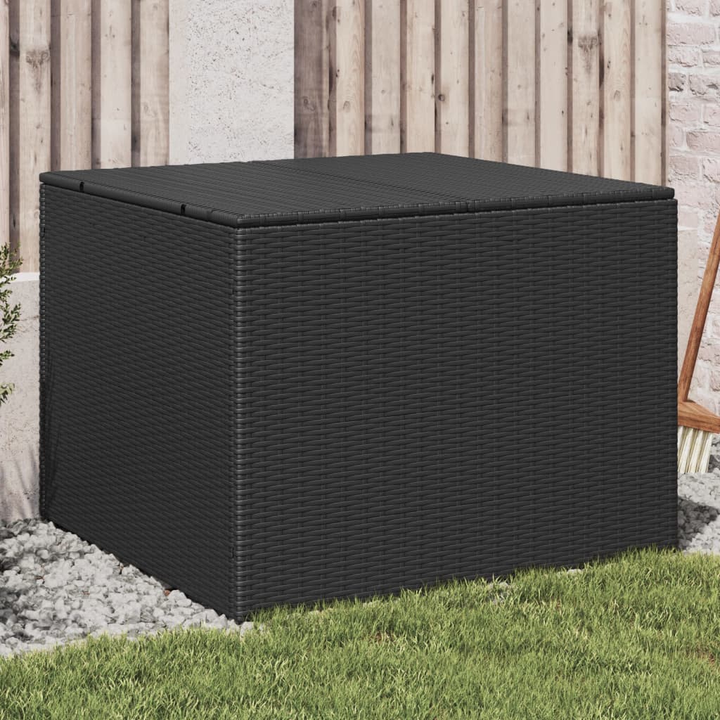 Tuinbox 291 L poly rattan zwart Opbergboxen voor buiten | Creëer jouw Trendy Thuis | Gratis bezorgd & Retour | Trendy.nl