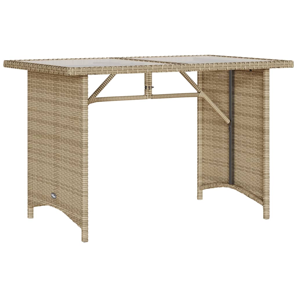 2-delige Tuinset met kussens poly rattan beige Tuinsets | Creëer jouw Trendy Thuis | Gratis bezorgd & Retour | Trendy.nl