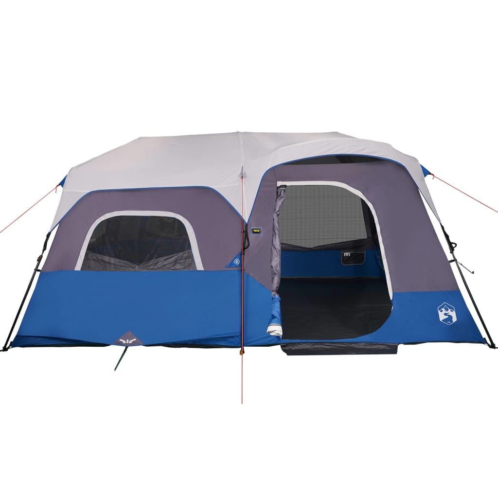 Tent 9-persoons waterdicht met LED lichtblauw Tenten | Creëer jouw Trendy Thuis | Gratis bezorgd & Retour | Trendy.nl