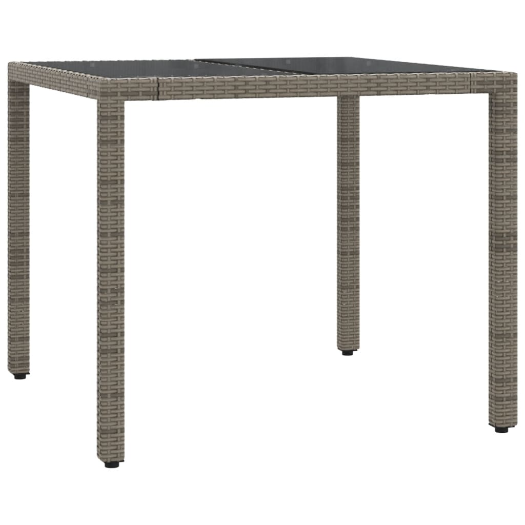 3-delige Tuinset met kussens poly rattan grijs Tuinsets | Creëer jouw Trendy Thuis | Gratis bezorgd & Retour | Trendy.nl