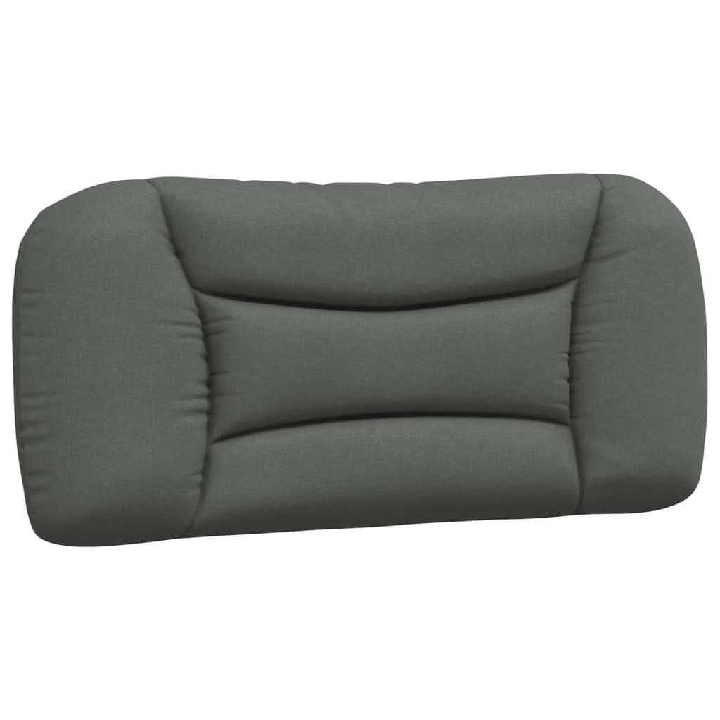 Bed met matras stof donkergrijs 90x190 cm Bedden & bedframes | Creëer jouw Trendy Thuis | Gratis bezorgd & Retour | Trendy.nl