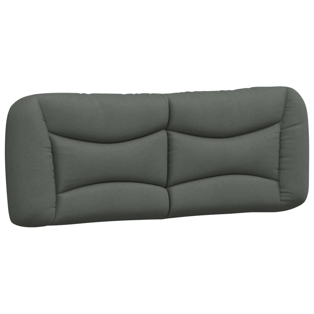 Bed met matras stof donkergrijs 120x200 cm Bedden & bedframes | Creëer jouw Trendy Thuis | Gratis bezorgd & Retour | Trendy.nl