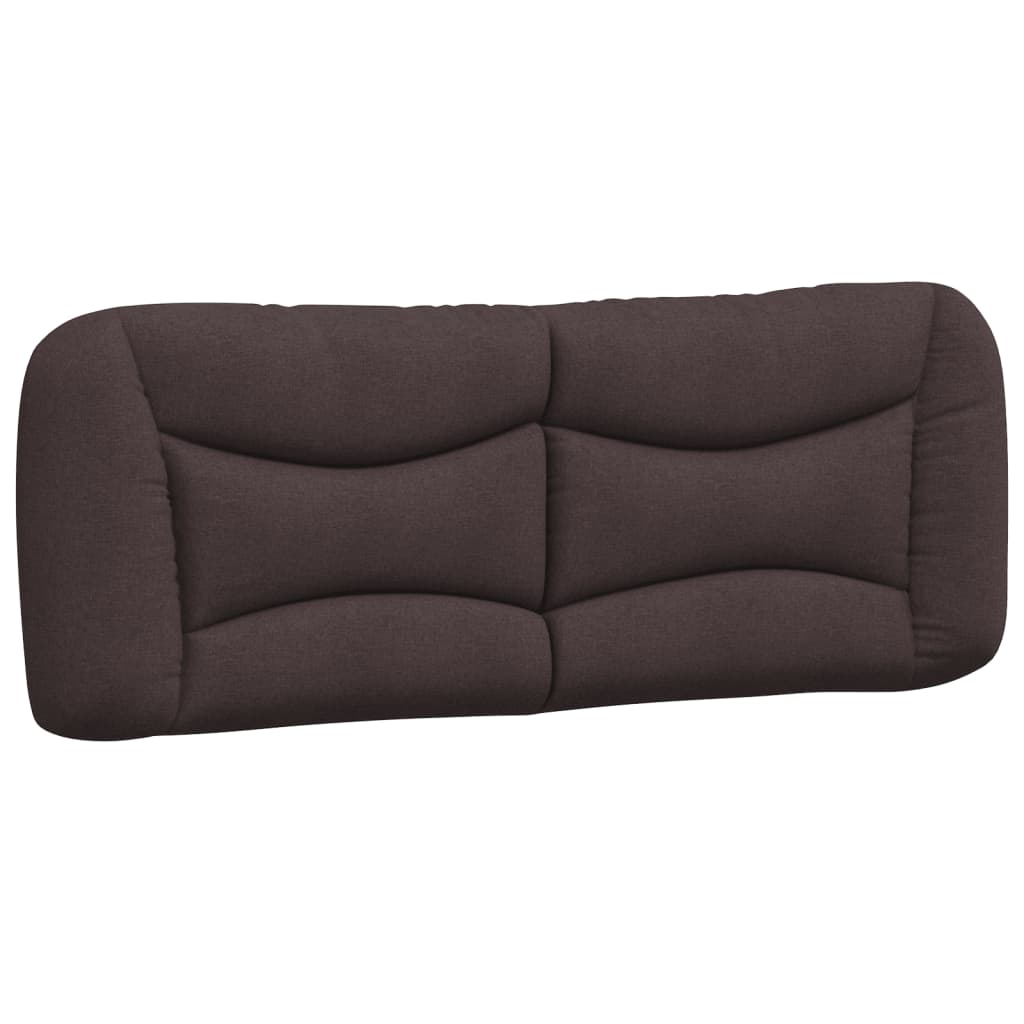 Bed met matras stof donkerbruin 140x190 cm Bedden & bedframes | Creëer jouw Trendy Thuis | Gratis bezorgd & Retour | Trendy.nl