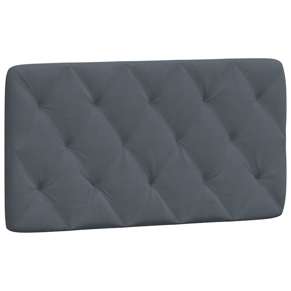 Bed met matras fluweel donkergrijs 100x200 cm Bedden & bedframes | Creëer jouw Trendy Thuis | Gratis bezorgd & Retour | Trendy.nl