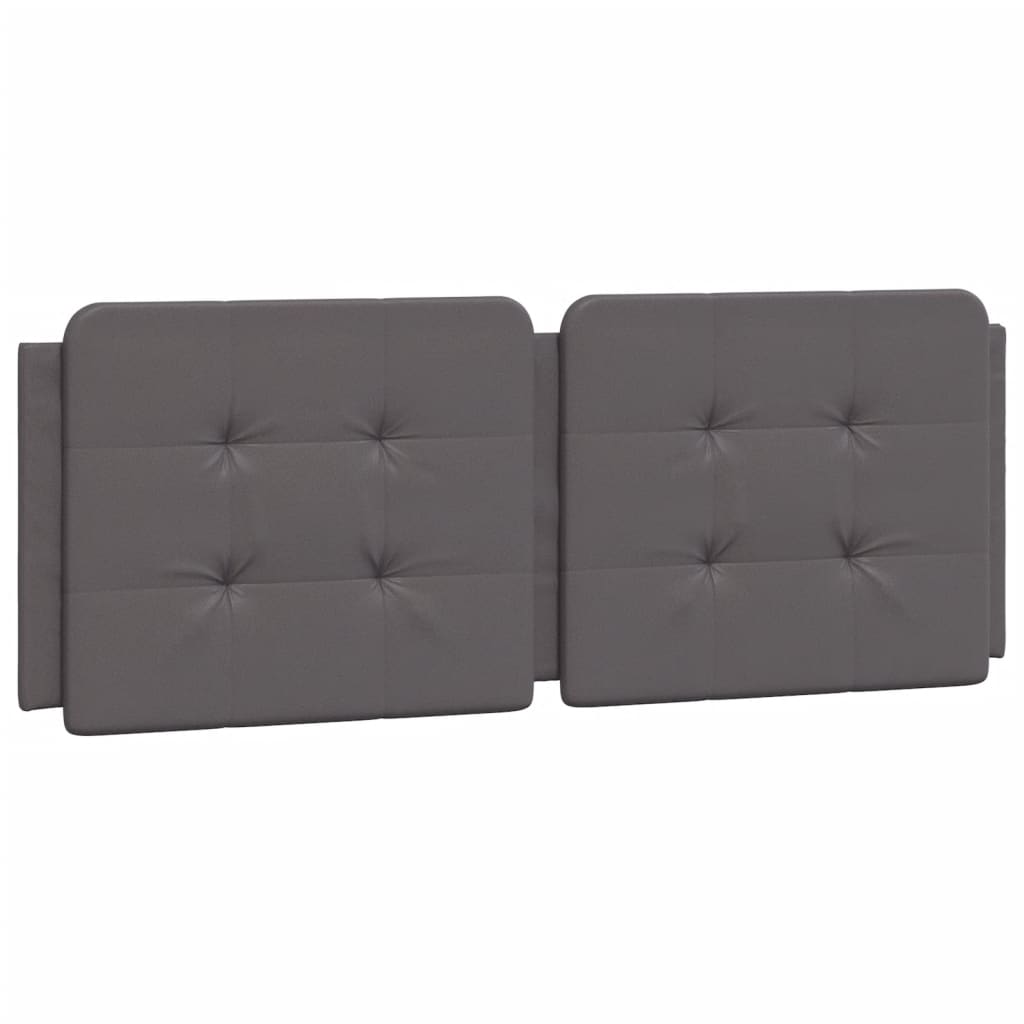 Bed met matras kunstleer grijs 120x200 cm Bedden & bedframes | Creëer jouw Trendy Thuis | Gratis bezorgd & Retour | Trendy.nl