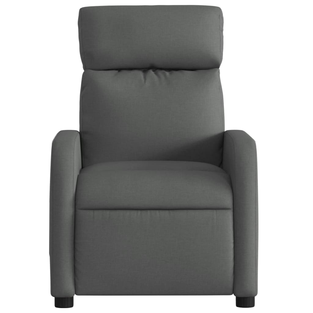 Fauteuil verstelbaar stof donkergrijs Fauteuils & Relaxfauteuils | Creëer jouw Trendy Thuis | Gratis bezorgd & Retour | Trendy.nl