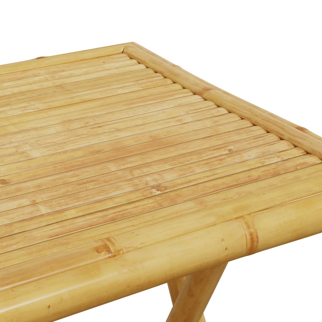 Tuintafel inklapbaar 55x55x75 cm bamboe Tuintafels | Creëer jouw Trendy Thuis | Gratis bezorgd & Retour | Trendy.nl