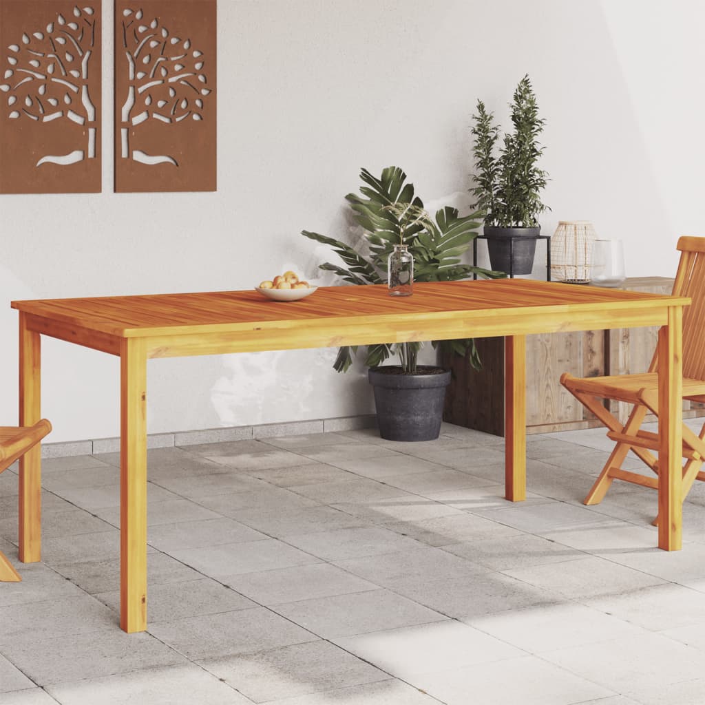 Tuintafel 180x90x75 cm massief acaciahout Tuintafels | Creëer jouw Trendy Thuis | Gratis bezorgd & Retour | Trendy.nl