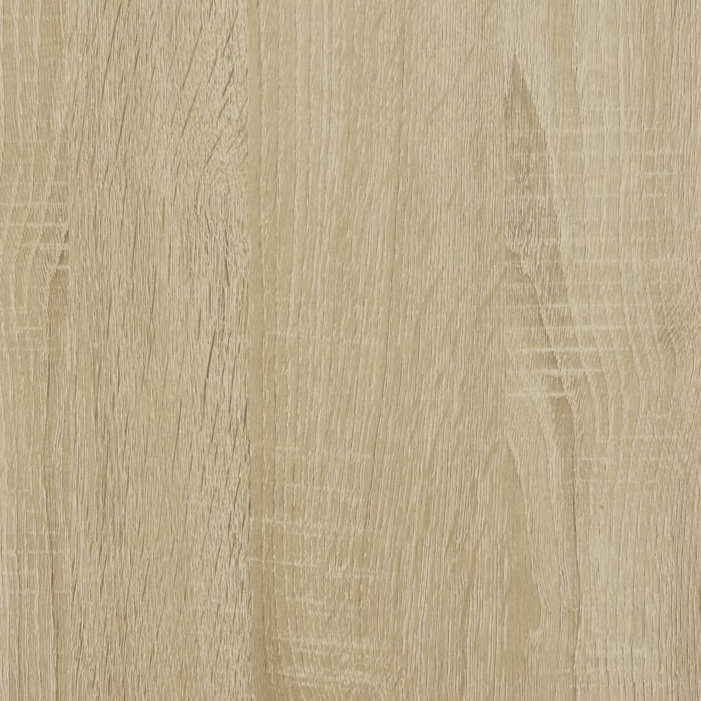 Badkamerkast 33x33x185,5 cm bewerkt hout sonoma eikenkleurig Kaptafels | Creëer jouw Trendy Thuis | Gratis bezorgd & Retour | Trendy.nl