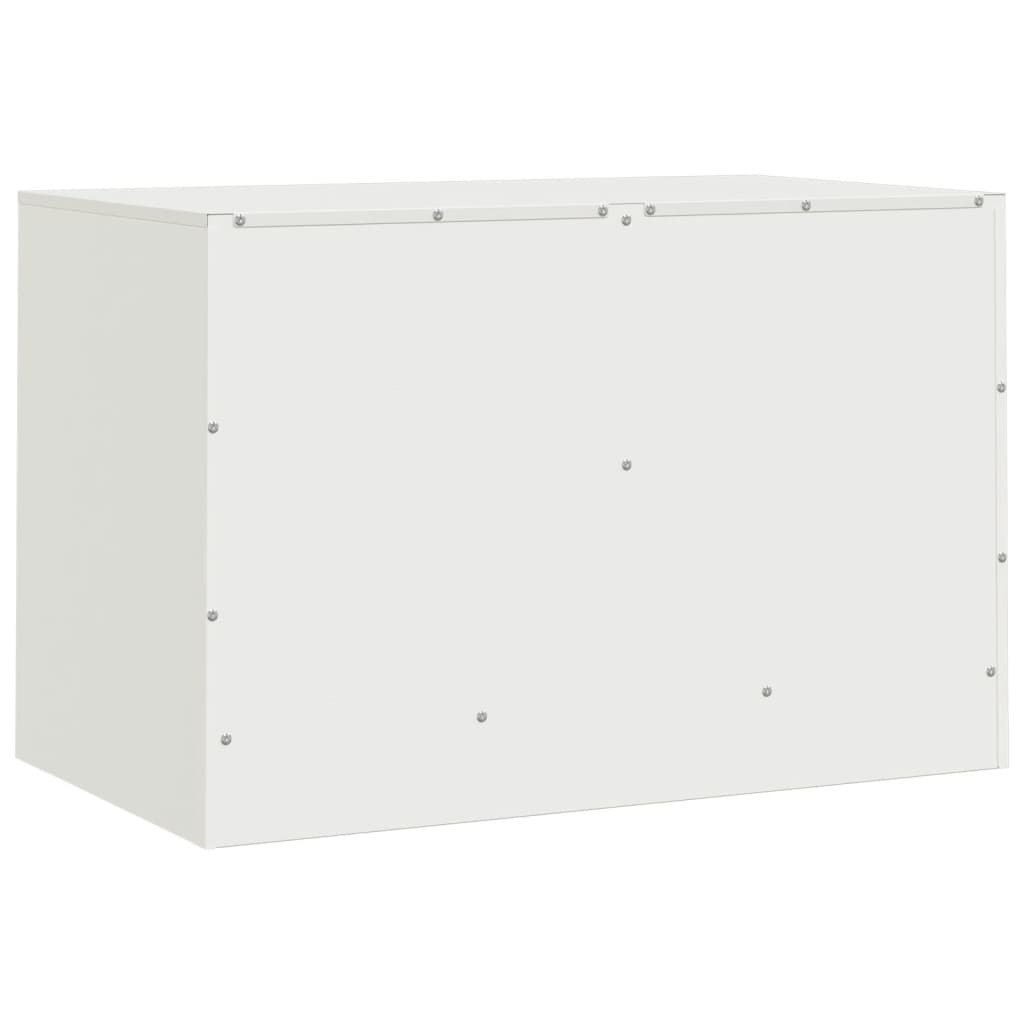 Tv-meubelen 2 st 67x39x44 cm staal wit Tv-meubels | Creëer jouw Trendy Thuis | Gratis bezorgd & Retour | Trendy.nl