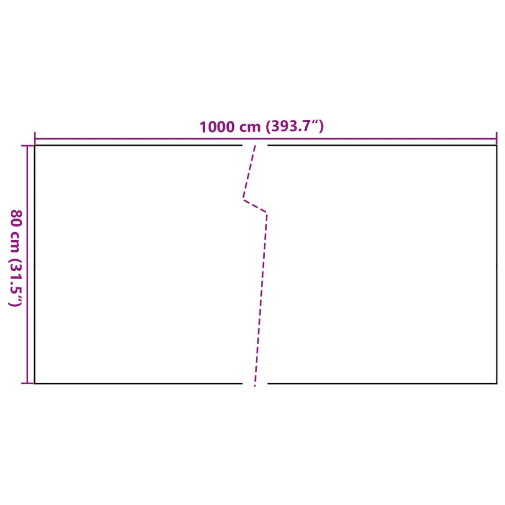 Balkonscherm 1000x80 cm poly rattan wit Schuttingen & hekwerken | Creëer jouw Trendy Thuis | Gratis bezorgd & Retour | Trendy.nl