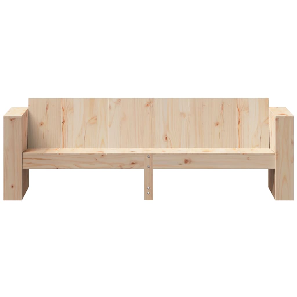 Tuinbank 3-zits 189x60x62 cm massief grenenhout Loungebanken | Creëer jouw Trendy Thuis | Gratis bezorgd & Retour | Trendy.nl