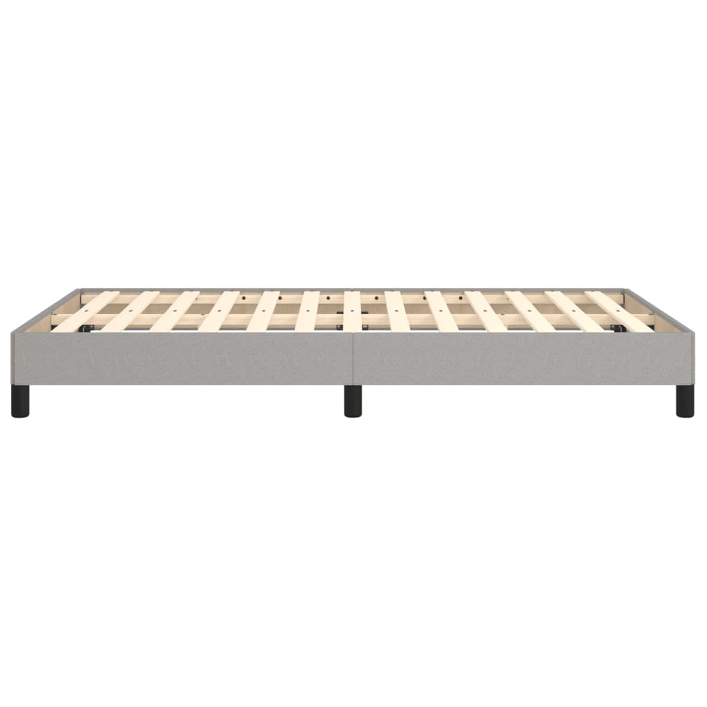 Bedframe stof lichtgrijs 120x190 cm Bedden & bedframes | Creëer jouw Trendy Thuis | Gratis bezorgd & Retour | Trendy.nl