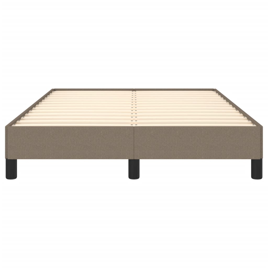 Bedframe stof taupe 120x190 cm Bedden & bedframes | Creëer jouw Trendy Thuis | Gratis bezorgd & Retour | Trendy.nl