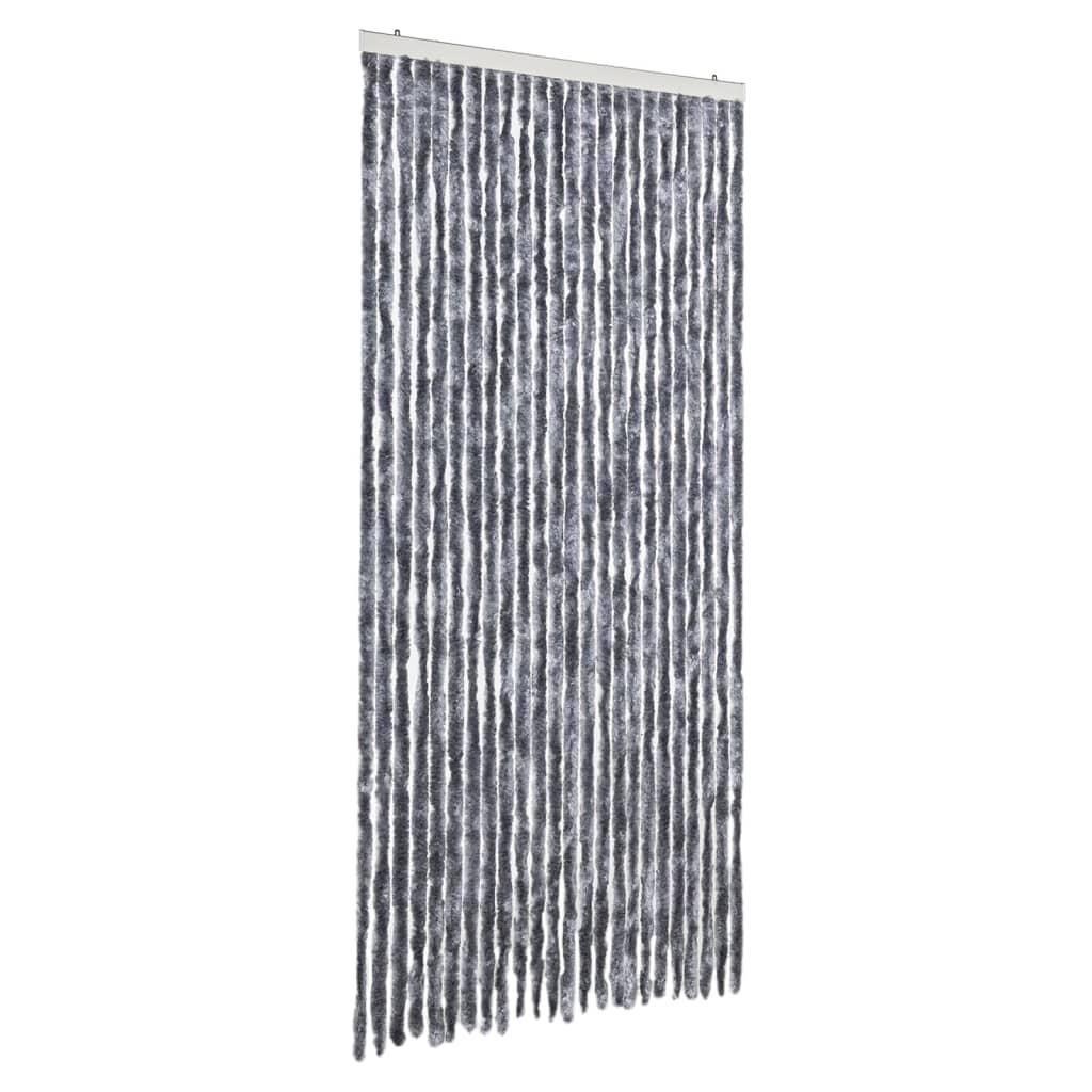 Vliegengordijn 100x200 cm chenille zilver Raamhorren | Creëer jouw Trendy Thuis | Gratis bezorgd & Retour | Trendy.nl