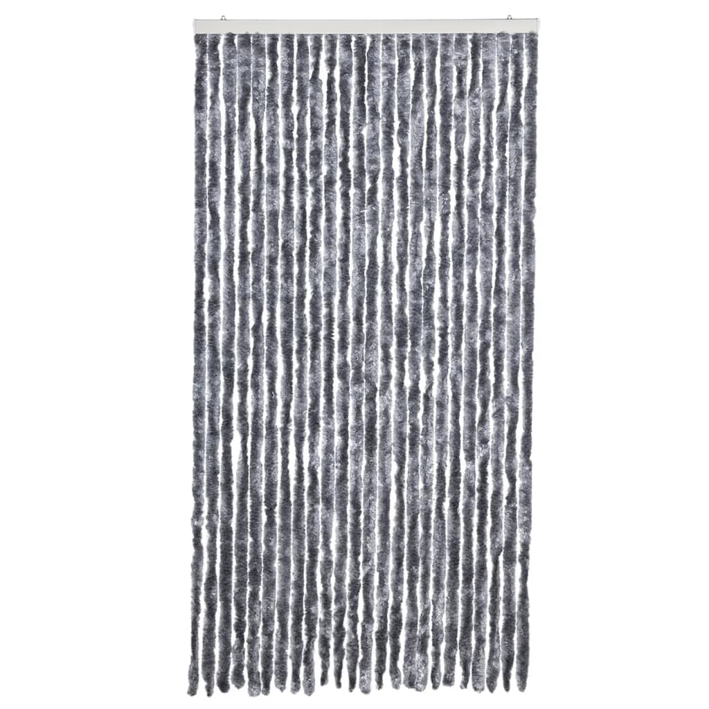 Vliegengordijn 100x200 cm chenille zilver Raamhorren | Creëer jouw Trendy Thuis | Gratis bezorgd & Retour | Trendy.nl