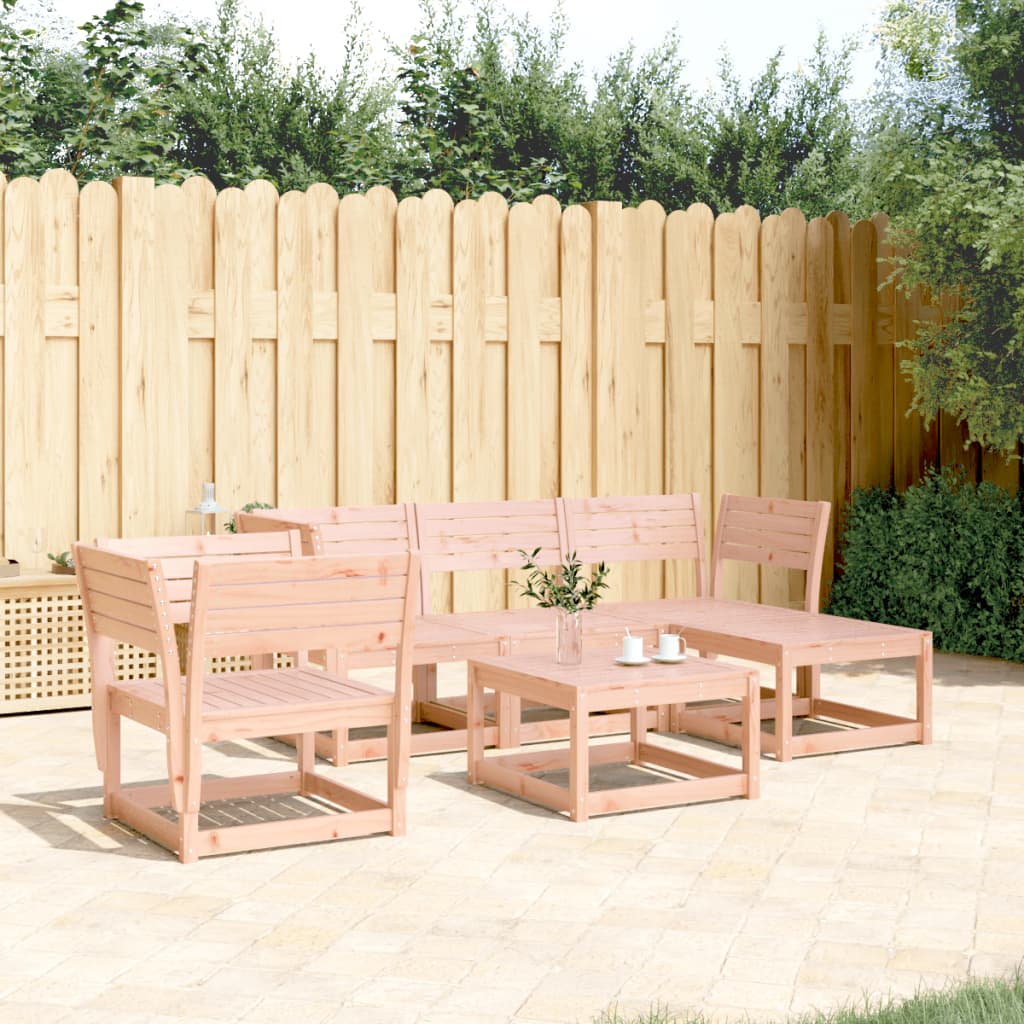 5-delige Loungeset massief douglashout Tuinsets | Creëer jouw Trendy Thuis | Gratis bezorgd & Retour | Trendy.nl