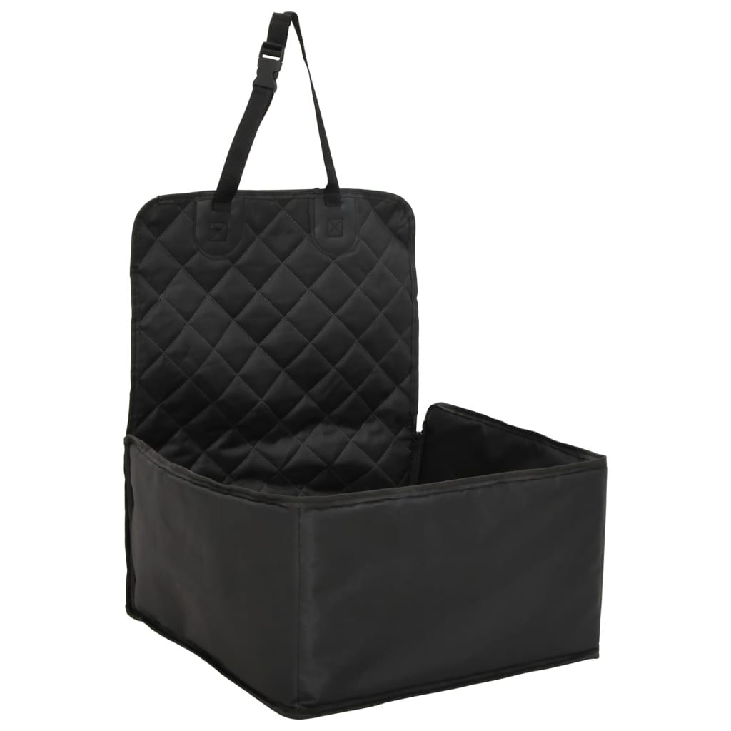 Autostoelhoes voor honden zwart 45x45x25/55 cm