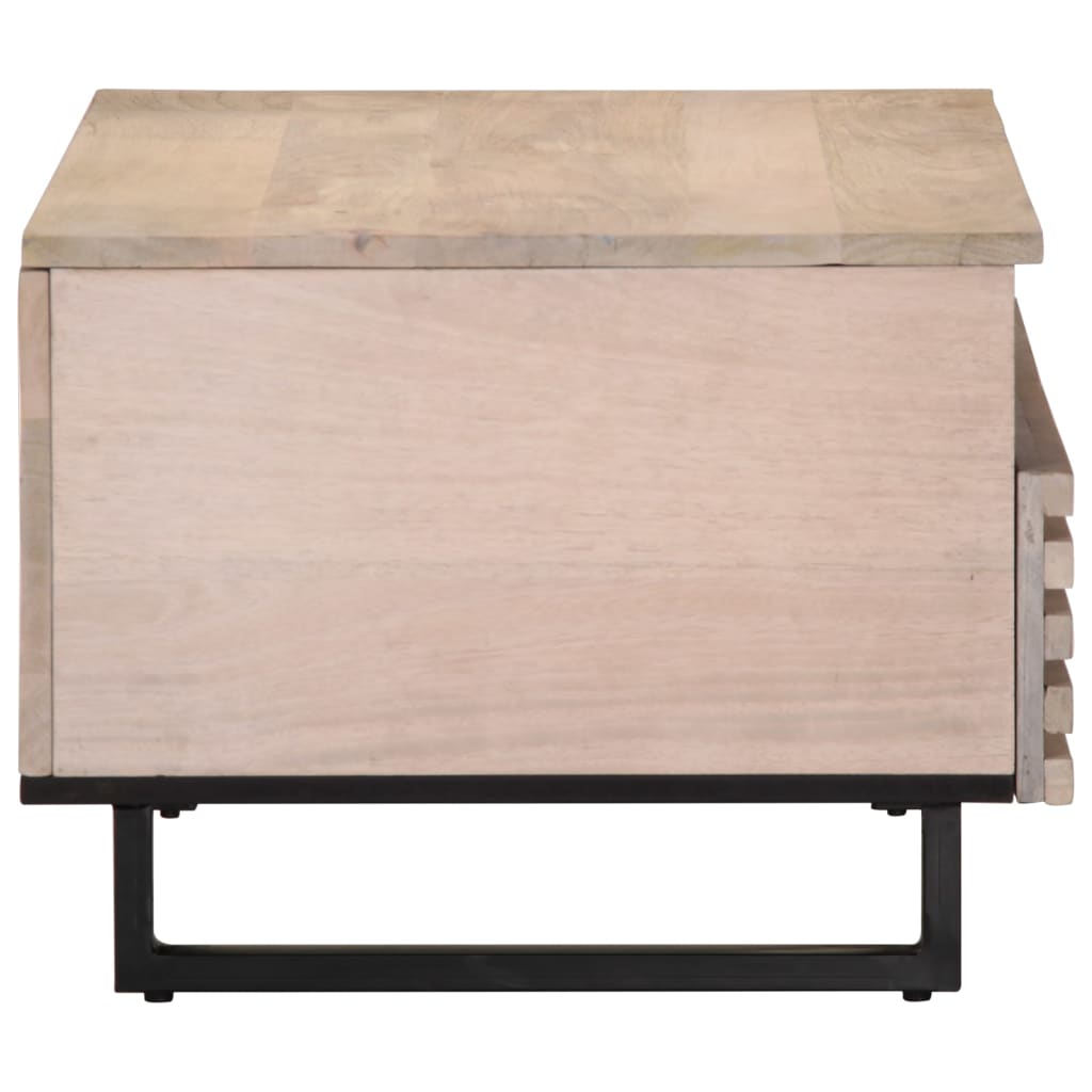 Salontafel 80x55x40 cm massief mangohout Salontafels | Creëer jouw Trendy Thuis | Gratis bezorgd & Retour | Trendy.nl