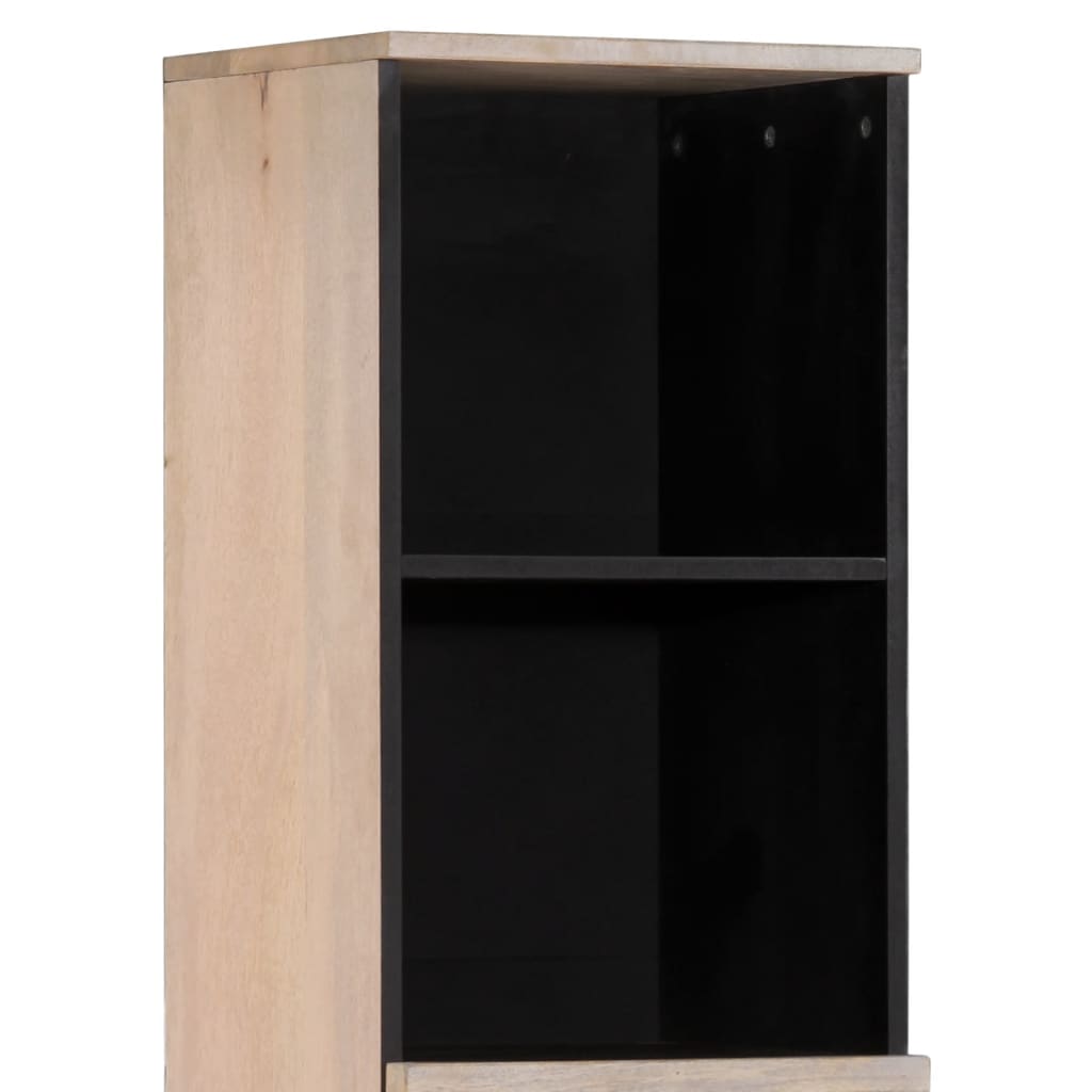 Dressoir 38x34x160 cm massief mangohout Opbergkasten & lockerkasten | Creëer jouw Trendy Thuis | Gratis bezorgd & Retour | Trendy.nl