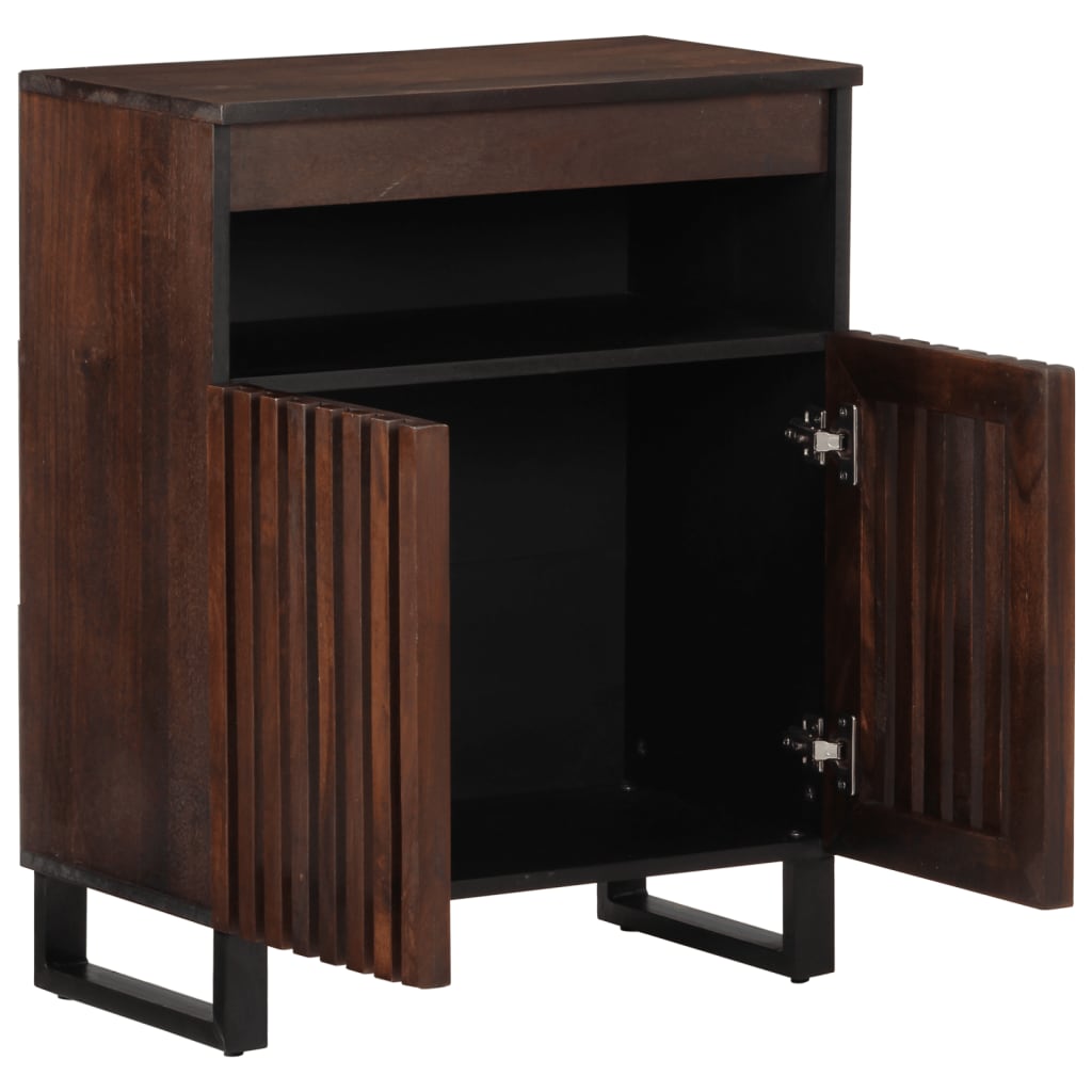 Dressoir 60x34x75 cm massief mangohout bruin Opbergkasten & lockerkasten | Creëer jouw Trendy Thuis | Gratis bezorgd & Retour | Trendy.nl