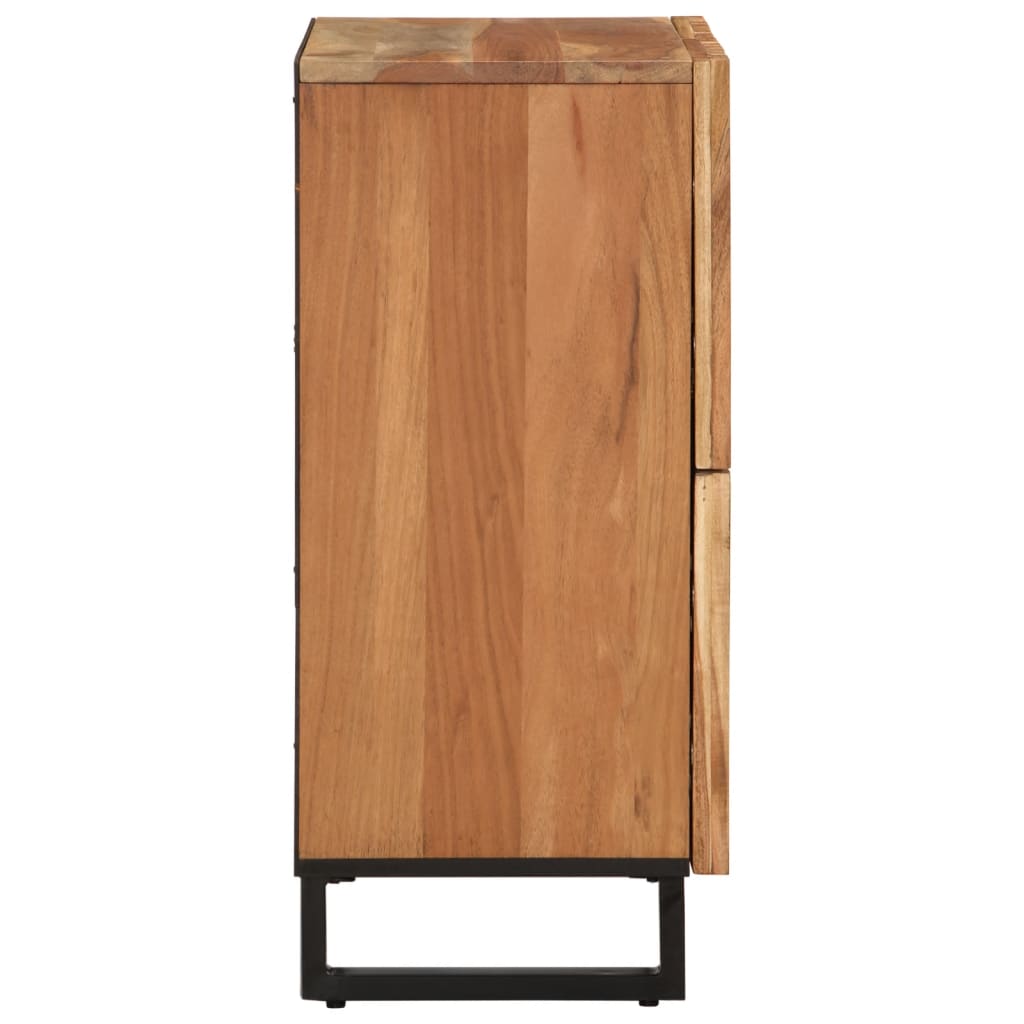 Dressoir 60x34x75 cm massief acaciahout Opbergkasten & lockerkasten | Creëer jouw Trendy Thuis | Gratis bezorgd & Retour | Trendy.nl