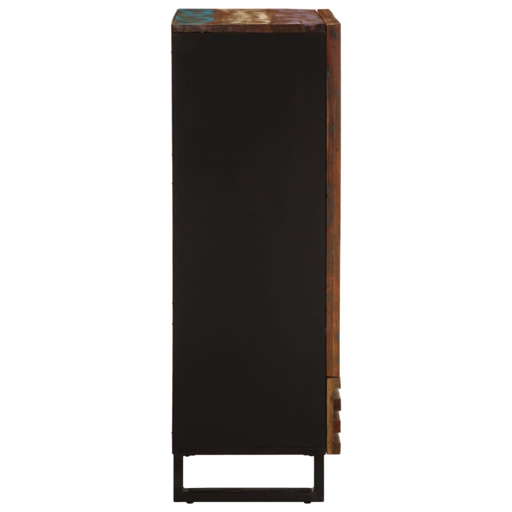 Hoge kast 60x34x100 cm massief acaciahout Cd- & dvd-kasten | Creëer jouw Trendy Thuis | Gratis bezorgd & Retour | Trendy.nl