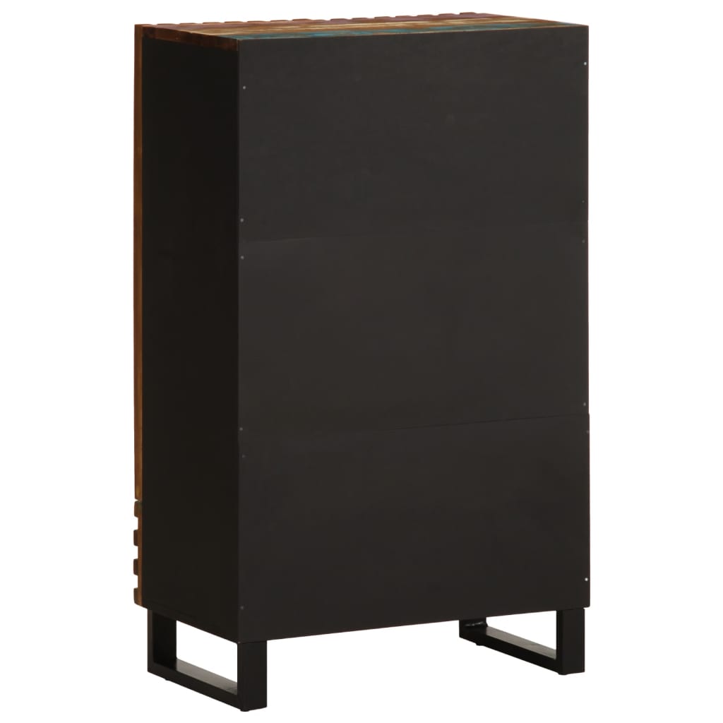 Hoge kast 60x34x100 cm massief acaciahout Cd- & dvd-kasten | Creëer jouw Trendy Thuis | Gratis bezorgd & Retour | Trendy.nl