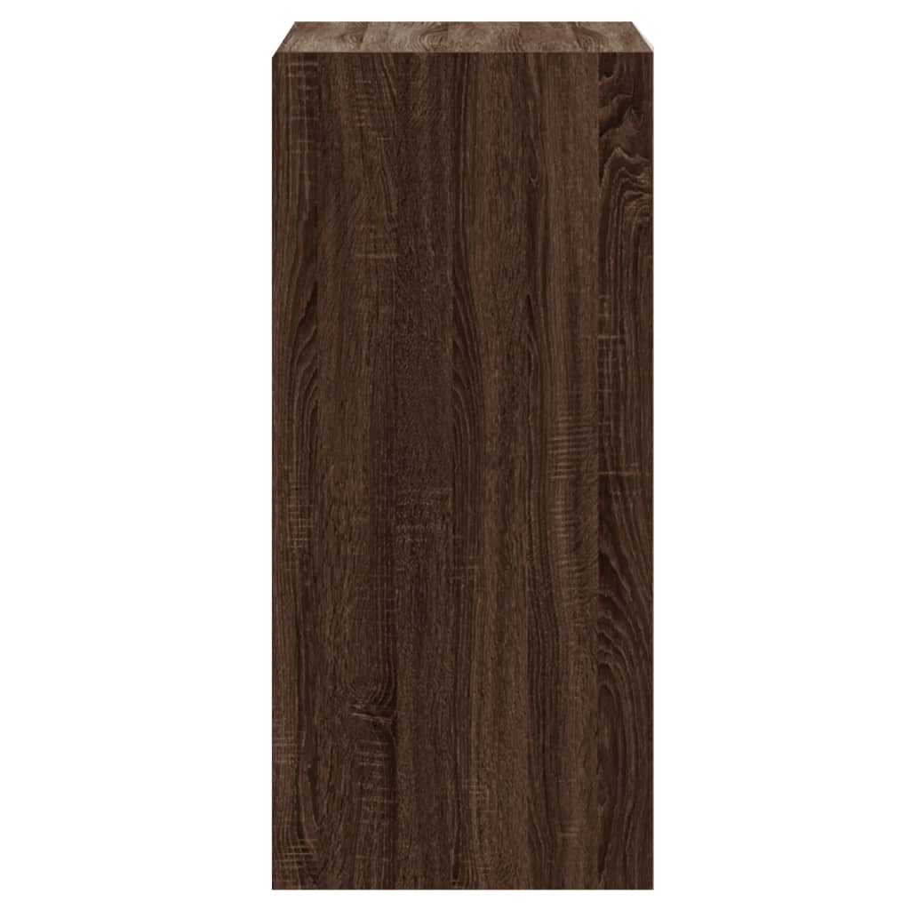 Kledingkast 77x48x102 cm bewerkt hout bruin eikenkleurig Kledingrekken & kastinrichting | Creëer jouw Trendy Thuis | Gratis bezorgd & Retour | Trendy.nl