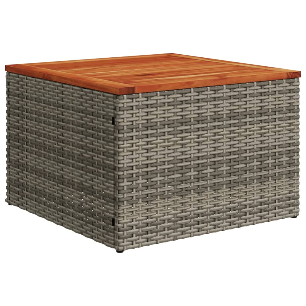 8-delige Loungeset met kussens poly rattan grijs Tuinsets | Creëer jouw Trendy Thuis | Gratis bezorgd & Retour | Trendy.nl