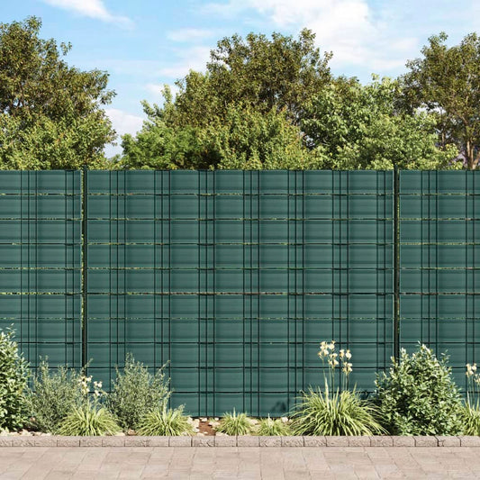 Tuinschermen 10 st 252,5x19 m PVC groen Schuttingen & hekwerken | Creëer jouw Trendy Thuis | Gratis bezorgd & Retour | Trendy.nl
