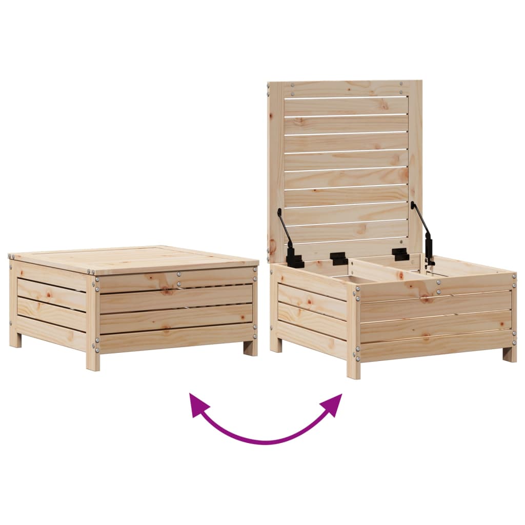 3-delige Loungeset met kussens massief grenenhout Tuinsets | Creëer jouw Trendy Thuis | Gratis bezorgd & Retour | Trendy.nl