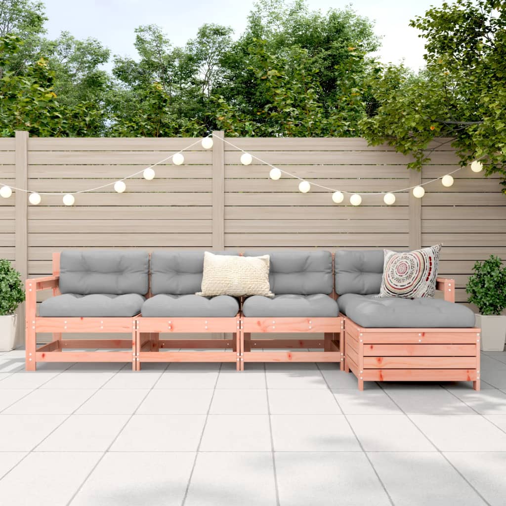 5-delige Loungeset massief douglas vurenhout Tuinsets | Creëer jouw Trendy Thuis | Gratis bezorgd & Retour | Trendy.nl