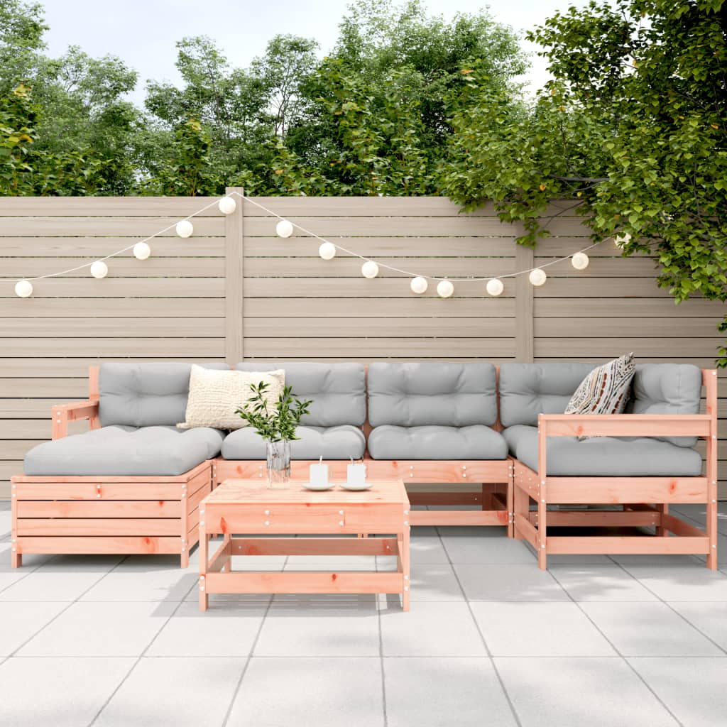 7-delige Loungeset massief douglas vurenhout Tuinsets | Creëer jouw Trendy Thuis | Gratis bezorgd & Retour | Trendy.nl