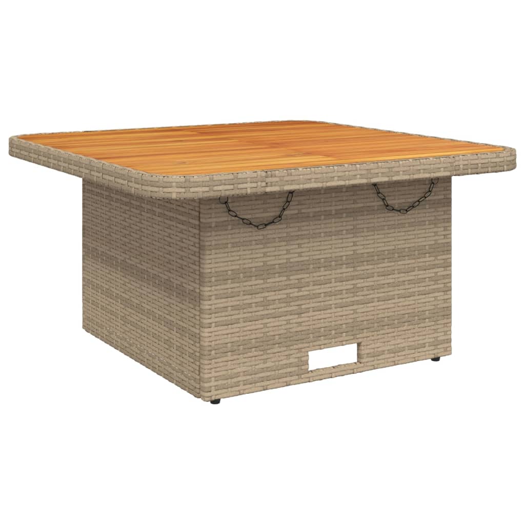 3-delige Bistroset met kussens poly rattan beige Tuinsets | Creëer jouw Trendy Thuis | Gratis bezorgd & Retour | Trendy.nl