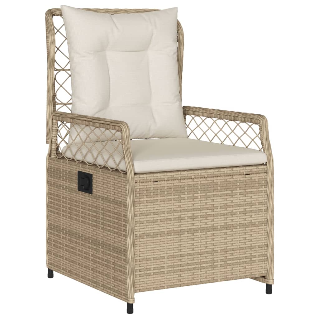 7-delige Tuinset met kussens poly rattan beige Tuinsets | Creëer jouw Trendy Thuis | Gratis bezorgd & Retour | Trendy.nl