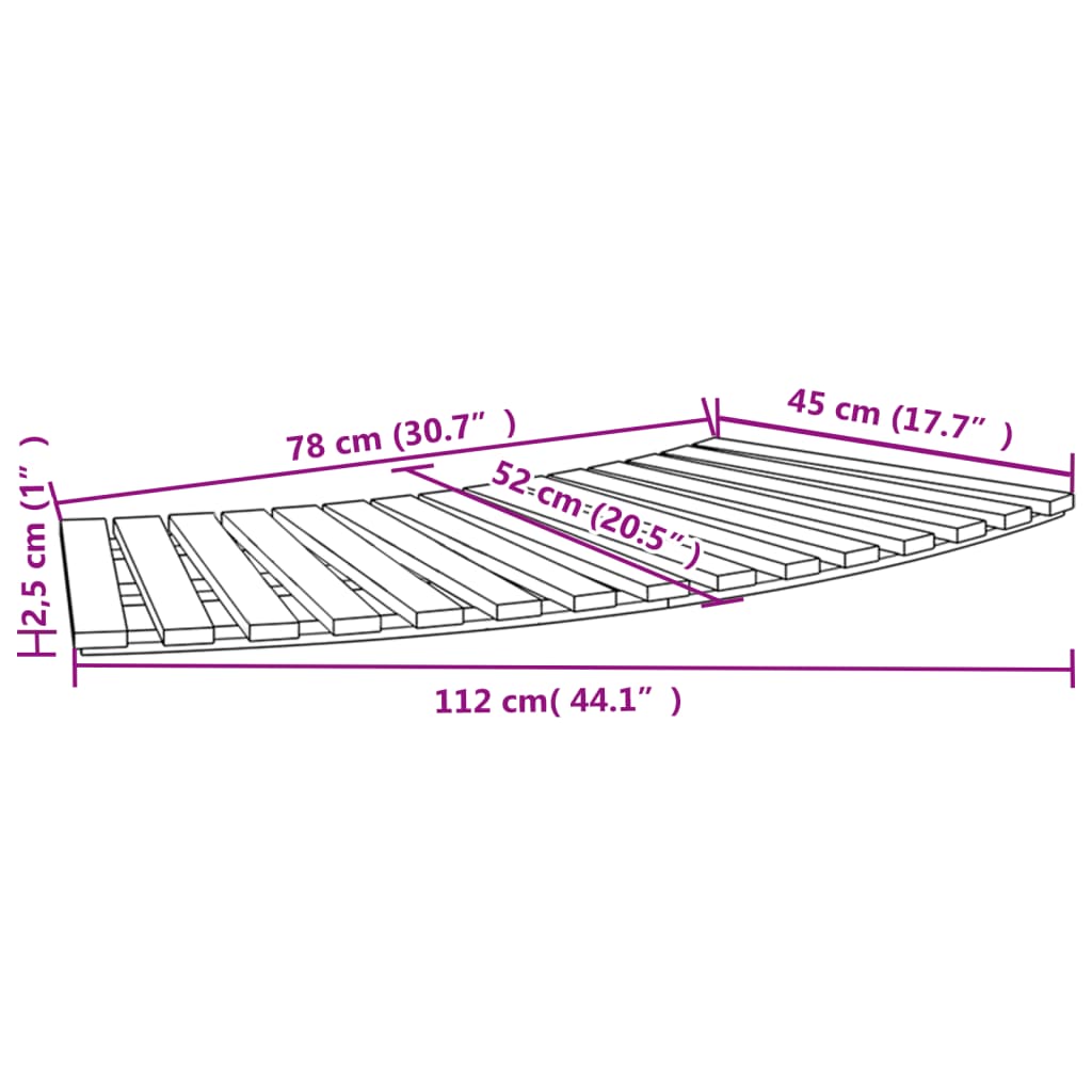 Hottub-ombouw poly rattan massief acaciahout grijs