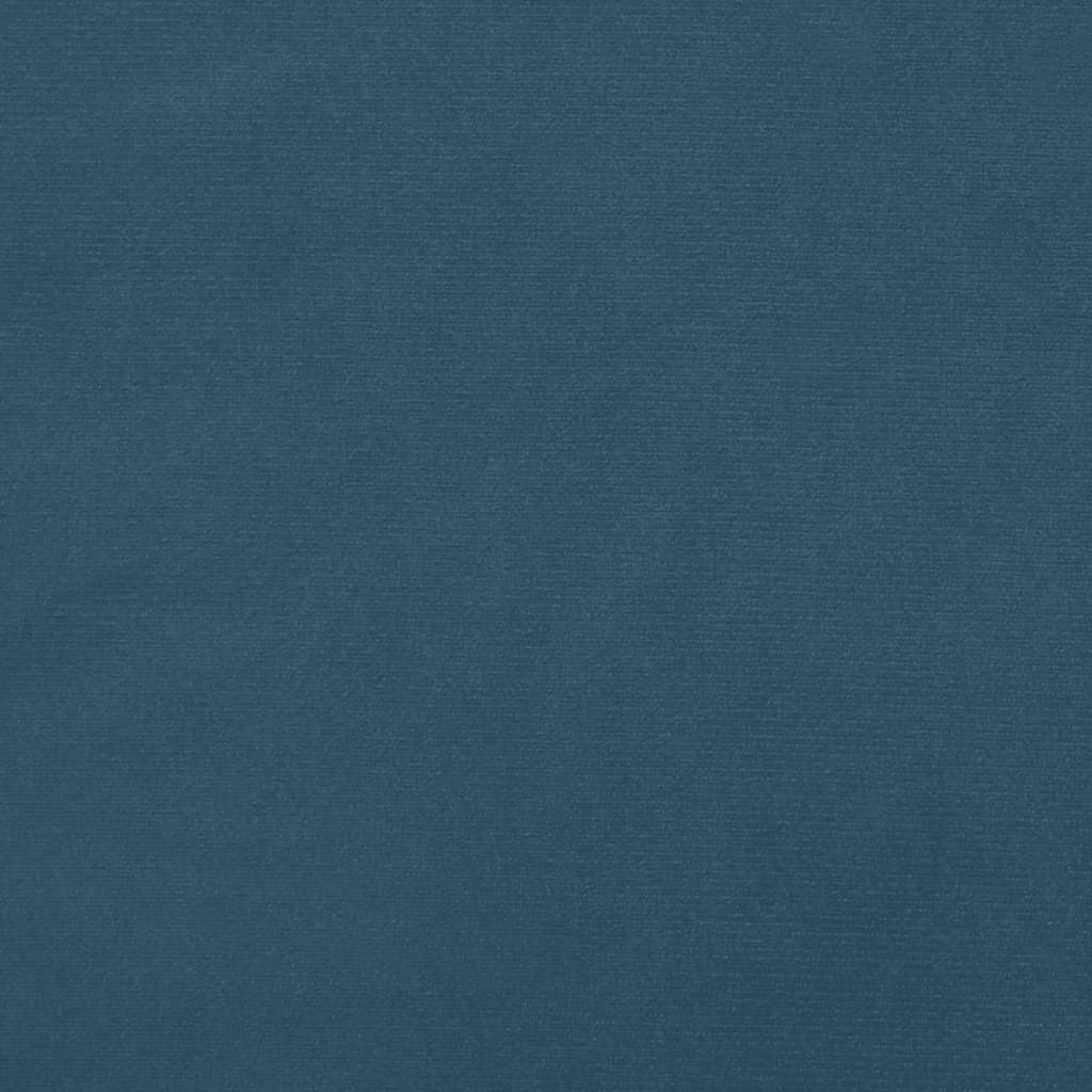 Bedframe fluweel donkerblauw 120x190 cm