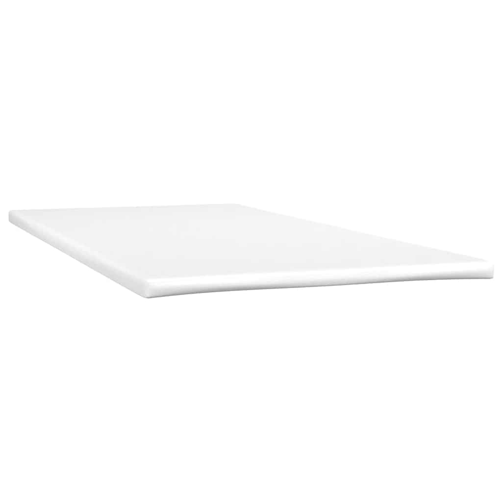 Boxspring met matras en LED fluweel lichtgrijs 120x190 cm