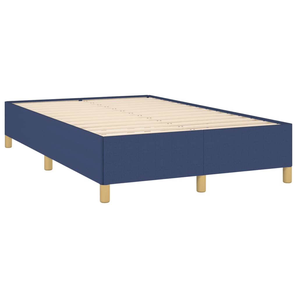 Boxspring met matras en LED stof blauw 120x190 cm Bedden & bedframes | Creëer jouw Trendy Thuis | Gratis bezorgd & Retour | Trendy.nl