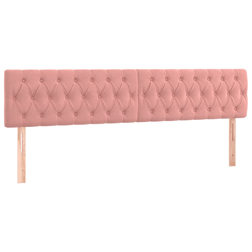 Boxspring met matras en LED fluweel roze 120x190 cm Bedden & bedframes | Creëer jouw Trendy Thuis | Gratis bezorgd & Retour | Trendy.nl