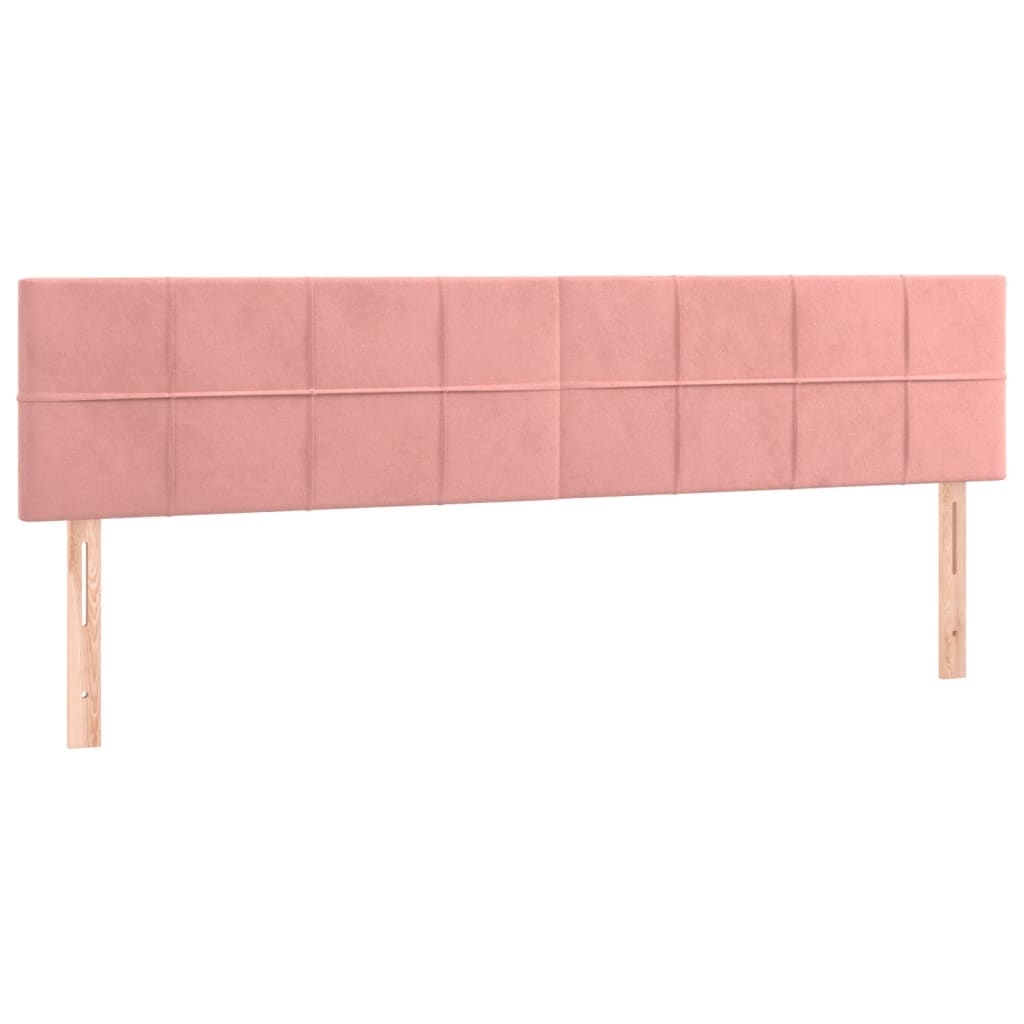 Bedframe zonder matras 120x190 cm fluweel roze