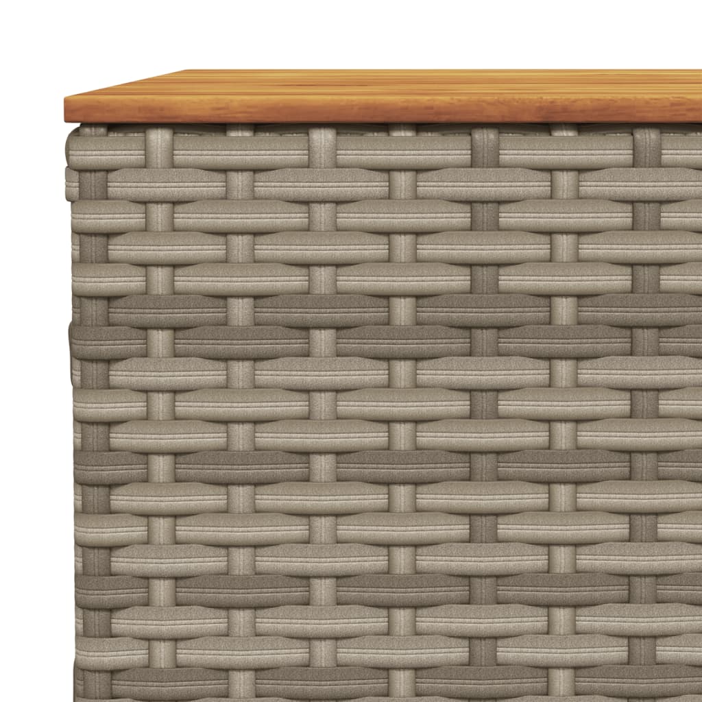 5-delige Loungeset met kussens poly rattan grijs Tuinsets | Creëer jouw Trendy Thuis | Gratis bezorgd & Retour | Trendy.nl