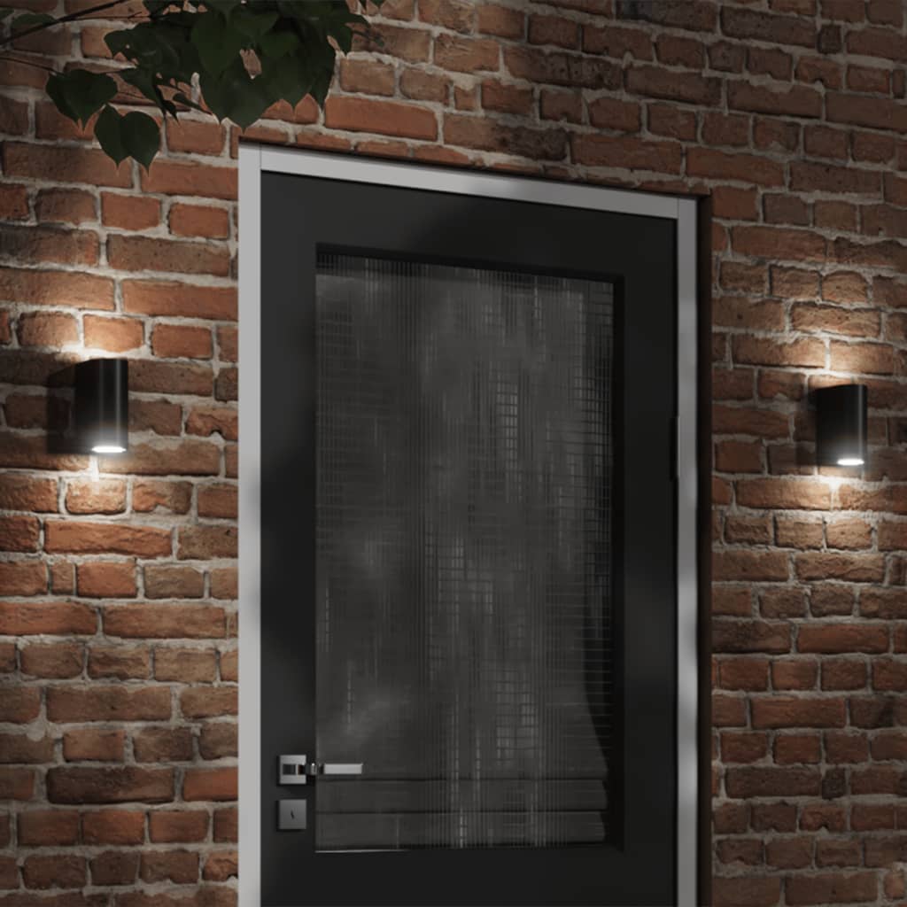 Buitenwandlamp gegoten aluminium zwart Buitenverlichting | Creëer jouw Trendy Thuis | Gratis bezorgd & Retour | Trendy.nl